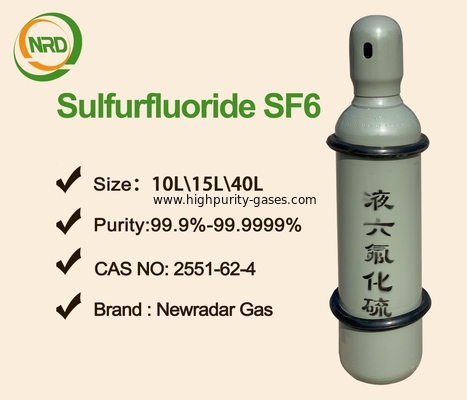 10 kg of 99.99% pure SF6 gas is filled in a 10 liter cylinder