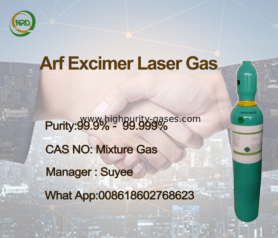 Ultra High Purity Fluorine Excimer Laser Gases ArF XeF KrF As Refractive Surgery