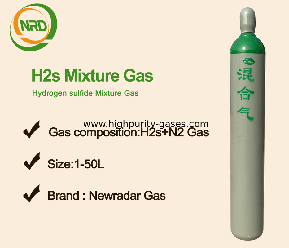 H2S Hydrogen Sulfide Calibration Gas