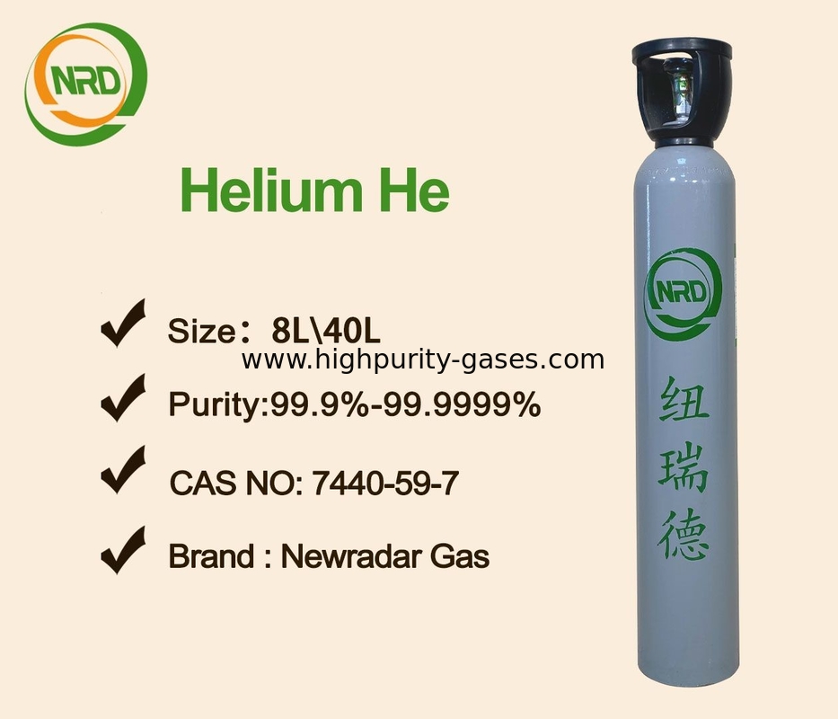 Electron Grade 99.999% UHP Helium Gas For Sale He Helium 99.999
