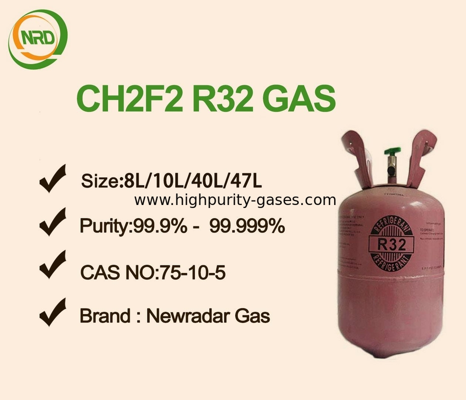 R32 Refrigerant Gas HFC32 Difluoromethane For Air Conditioning