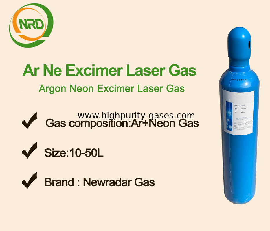 Krypton Fluoride Laser Excimer Laser Gases Mixtures F2 Ne Ar Tasteless