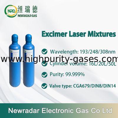 2025 Premix ArF Gas voor B&L Teneo 317 cilinder 20L Din 8 Argon Neon F2